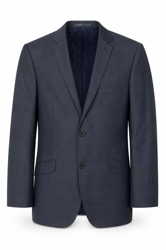 Paul Costelloe Men's Blue Blazer, 38, Single-Breasted