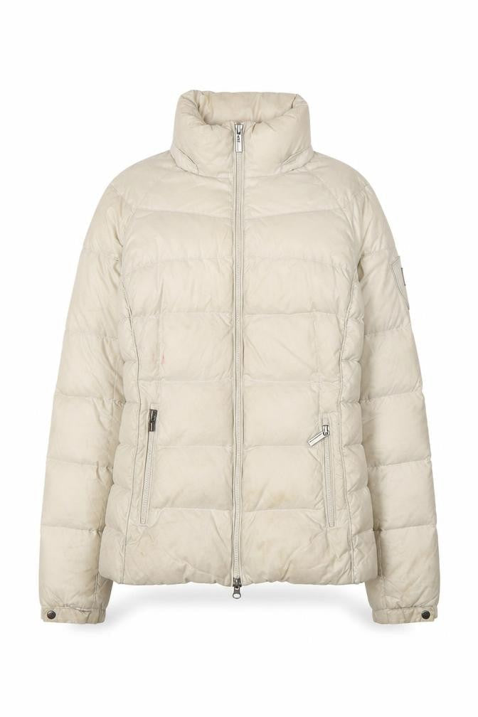 Add Women's Beige Puffer Jacket, Size 12, Winter Essential