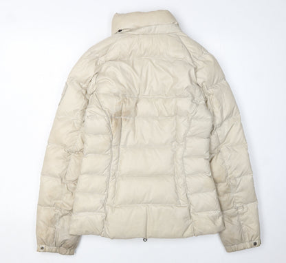 Add Women's Beige Puffer Jacket, Size 12, Winter Essential