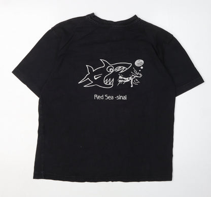 Hard Womens Rock Cafe Black T-Shirt, Medium,