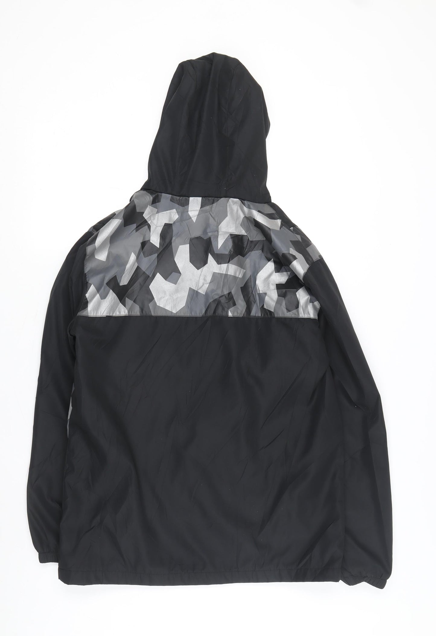 Sonneti Boys Black Camo Anorak Jacket XL