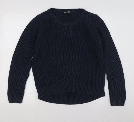 Vero Moda Women's Blue Pullover Jumper - M, Casual Knit