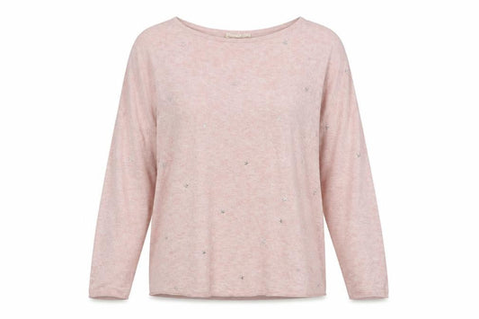 Phase Eight Women's Pink Pullover Jumper, S, Studded, Casual