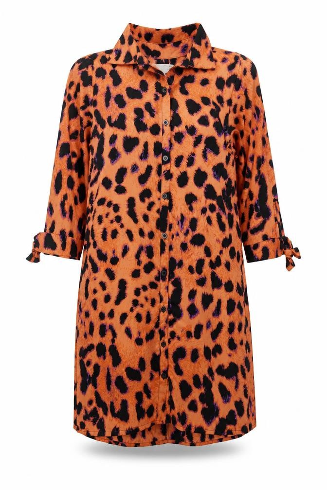 Dancing Leopard Women's 8 Multicoloured Shirt Dress