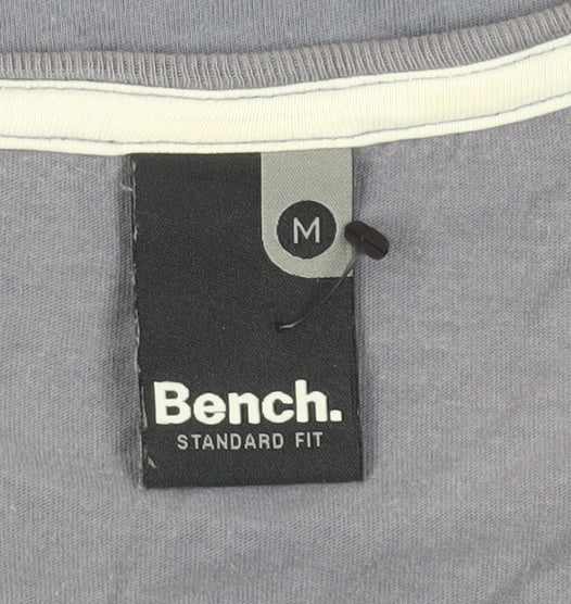 Bench Men's Grey Graphic T-shirt size M