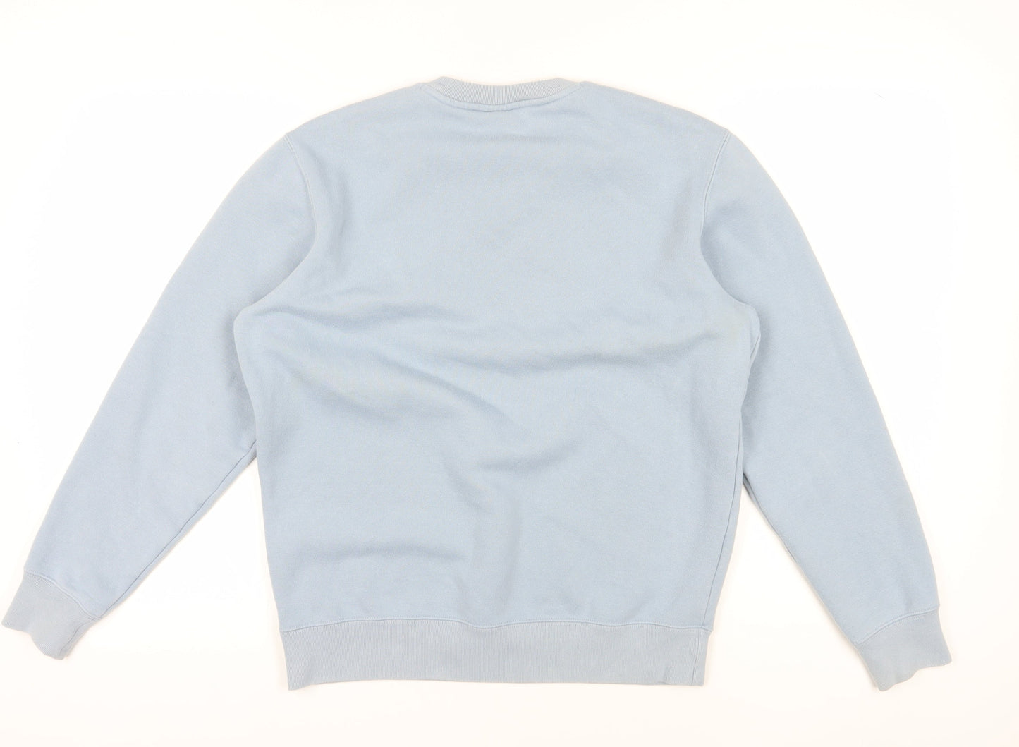 Champion Men's Blue Pullover Sweatshirt S Logo