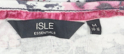 Isle Essentials Women's Floral M T-Shirt Multicoloured