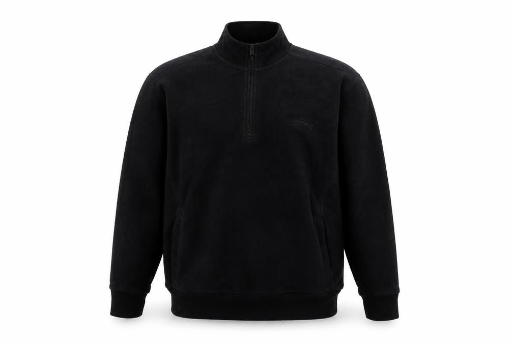 Slazenger Men's Black M 1/2 Zip Sweatshirt