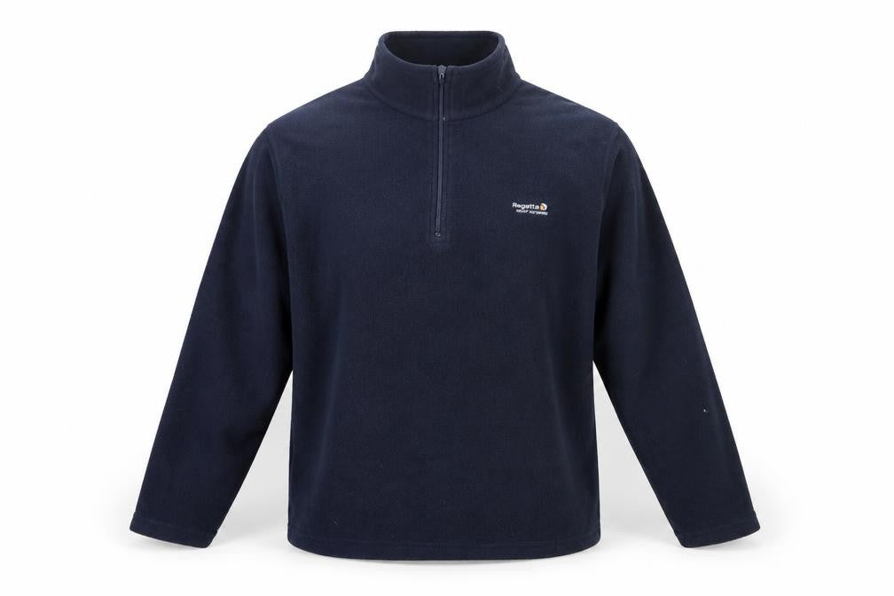 Regatta Men's Blue Fleece 1/4 Zip Sweatshirt L