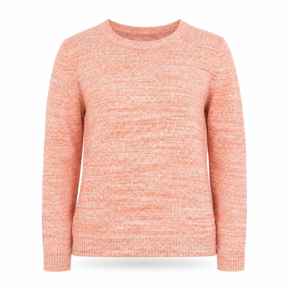 GAP Women's Pink M Knit Pullover Jumper, Crew Neck, Cotton