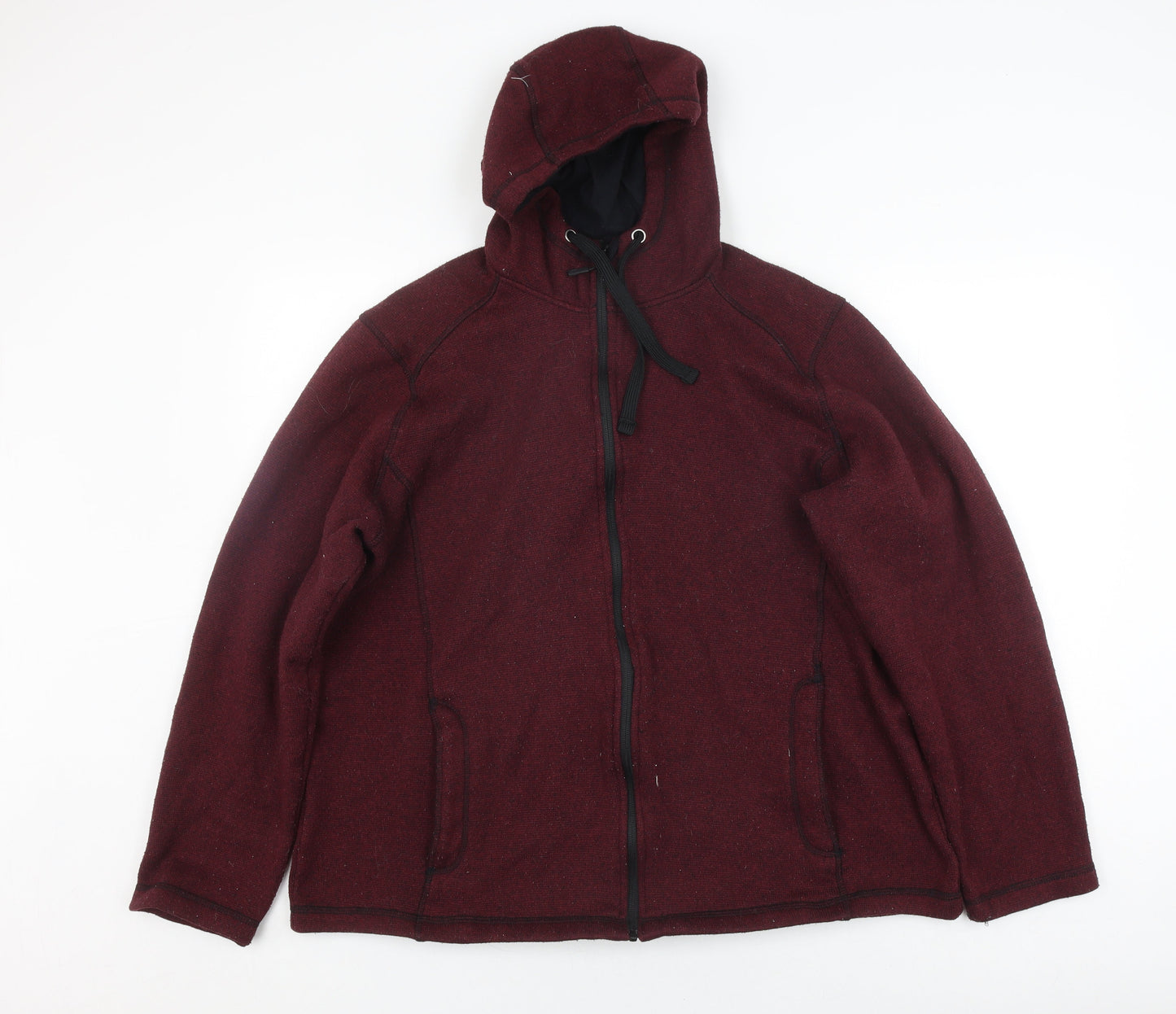 Livergy Men's Hooded Red Jacket XL