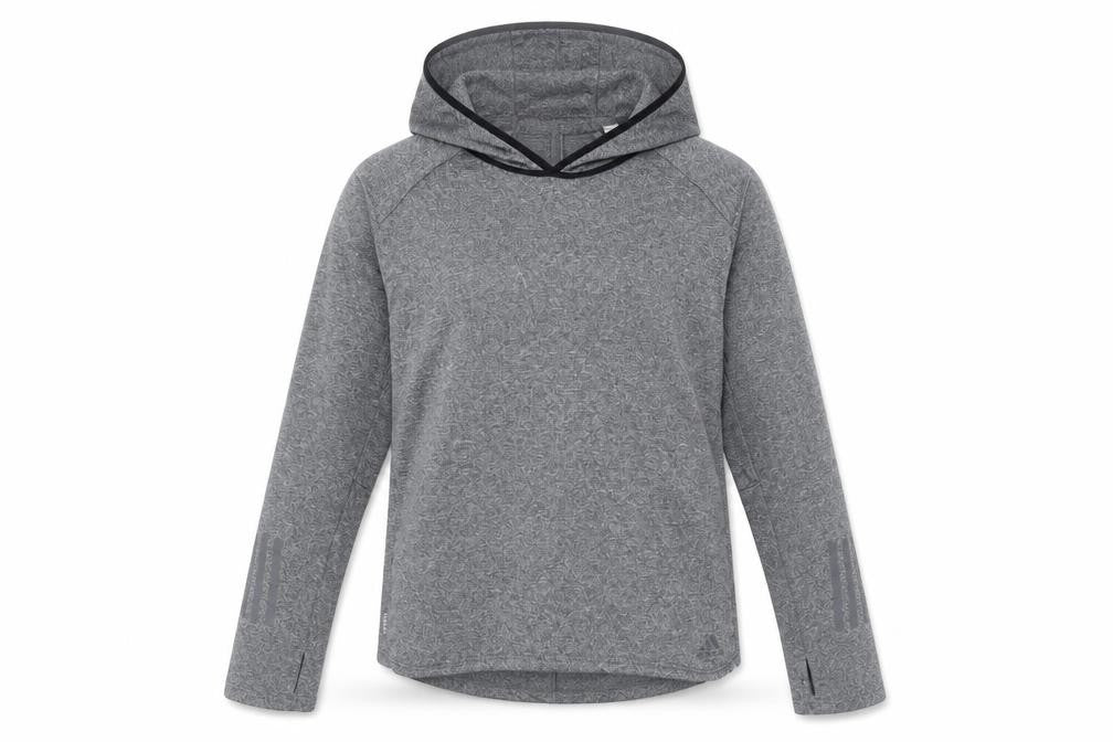 Adidas Women's Grey Small Pullover Hoodie