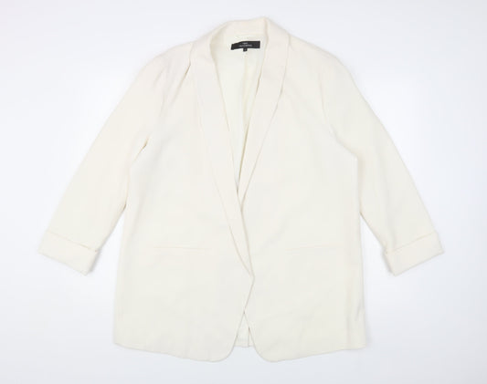 Next Women's Ivory Blazer Size 18 Spring Business