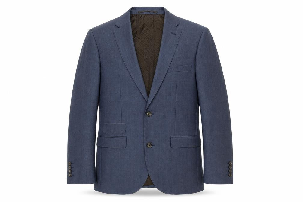 Next Men's Blue Slim Suit Jacket, 38S, Formal Business