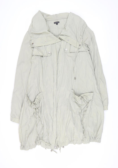 Marks & Spencer Women's Green Parka Jacket Size 10
