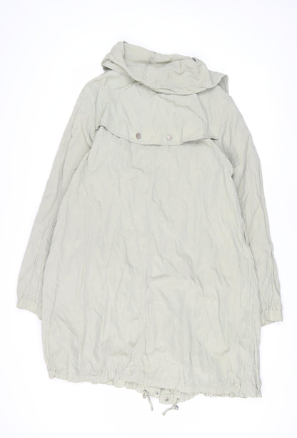 Marks & Spencer Women's Green Parka Jacket Size 10
