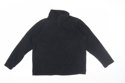 Freedom Trail Black Unisex Pullover Sweatshirt, S, Polyester