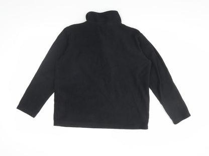 Freedom Womens Trail Black Pullover Sweatshirt, S, Polyester