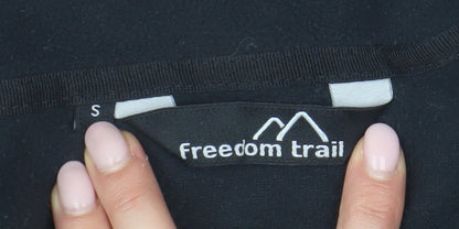 Freedom Womens Trail Black Pullover Sweatshirt, S, Polyester