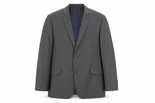 Daniel Hechter Men's Grey Blazer, Size 42S, Classic Fit