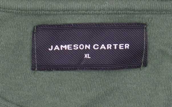 Jameson Carter Men's Green XL Crew Neck T-Shirt