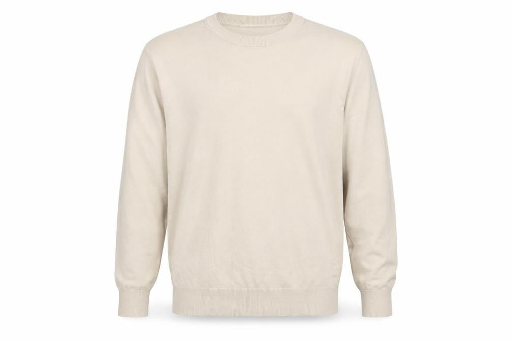 River Island Men's Beige XL Pullover Jumper