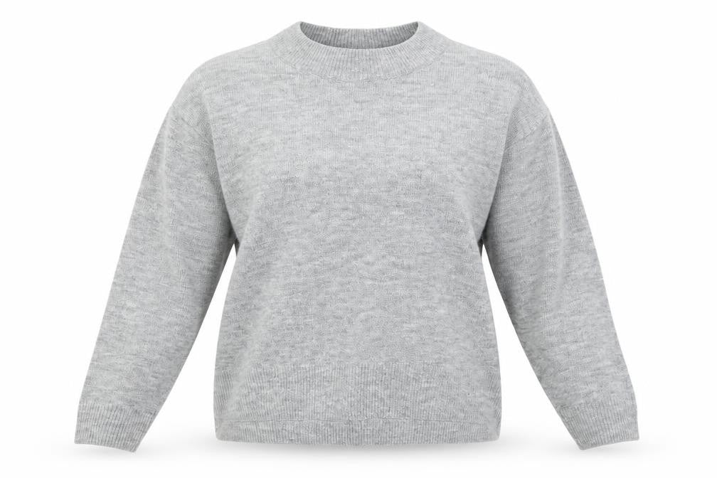 H&M Women's Grey Pullover Jumper, Size S