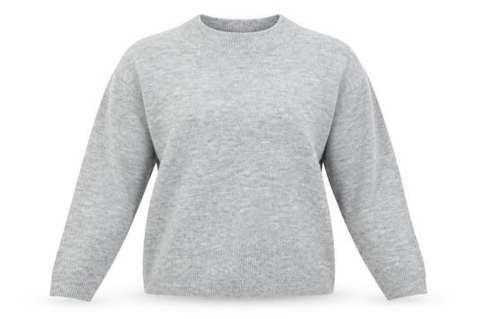 H&M Women's Grey Pullover Jumper, Size S