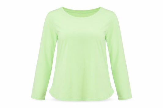 Marks & Spencer Women's Green Long Sleeve Pullover Top