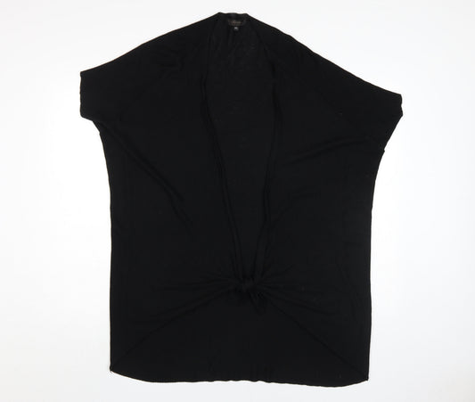Rococo Women's Black Cape Jumper M - Elegant Knit Style