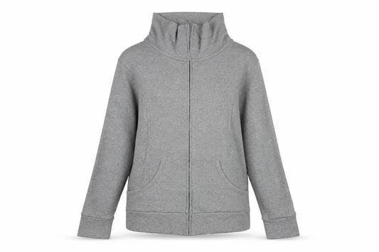 Marks & Spencer Women's Grey Full Zip Sweatshirt Size 16