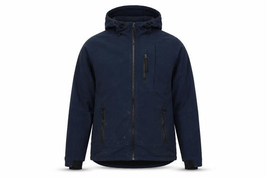 H&M Men's Blue Hooded Windbreaker Jacket M