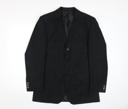 Scott & Taylor Men’s Black 38 Regular Blazer