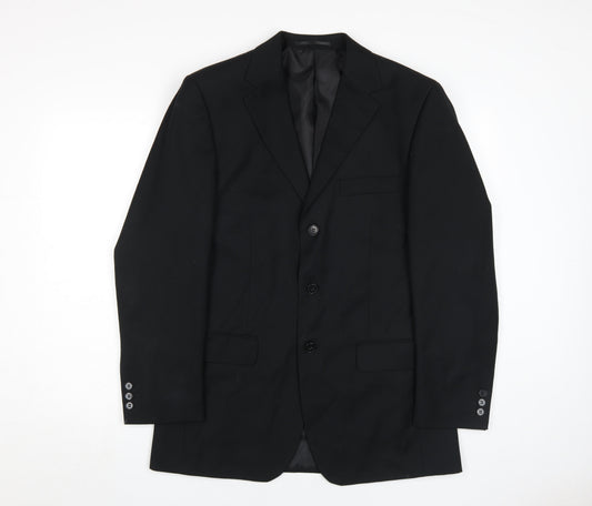 Scott & Taylor Men’s Black 38 Regular Blazer