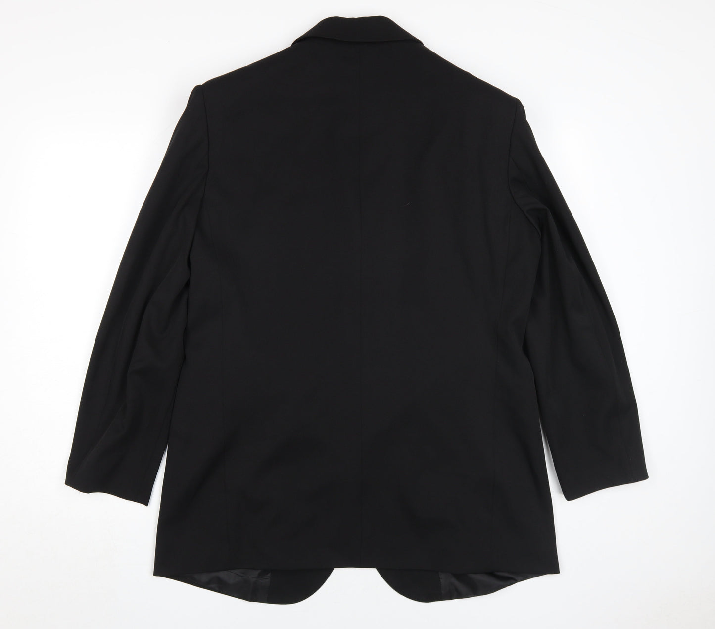 STR Black Unisex Adults Suit Jacket Size 12