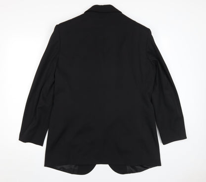 Stradivarius Womens Black Suit Jacket Size 12