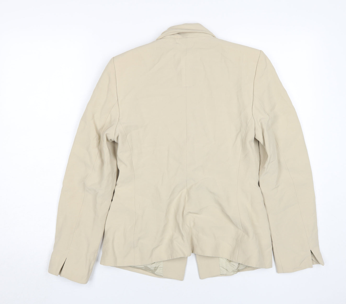 Marks and Spencer Women's Beige Blazer Size 10