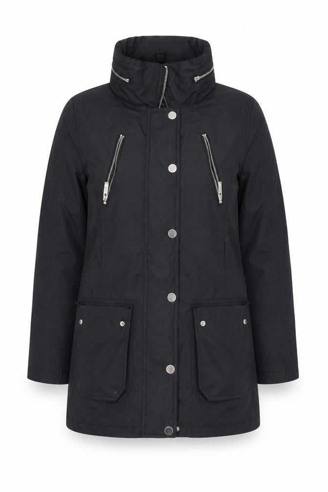 TECHLAB Women's Black Parka Jacket Size 10