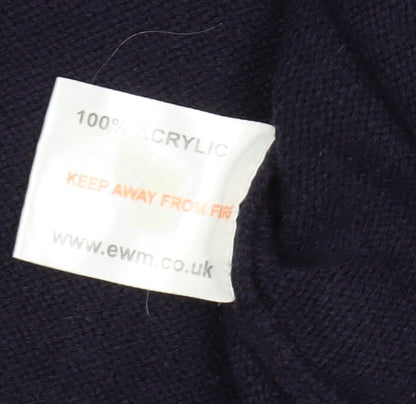 James Pringle Men's Blue Medium Pullover Jumper