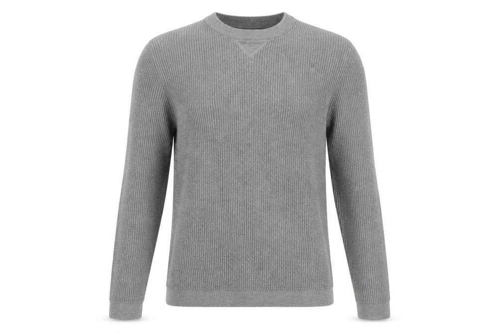 Kronstadt Men's Grey Pullover Jumper - XS - Casual Style