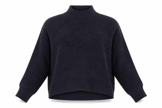 Front view of French Connection Women's Black XS jumper