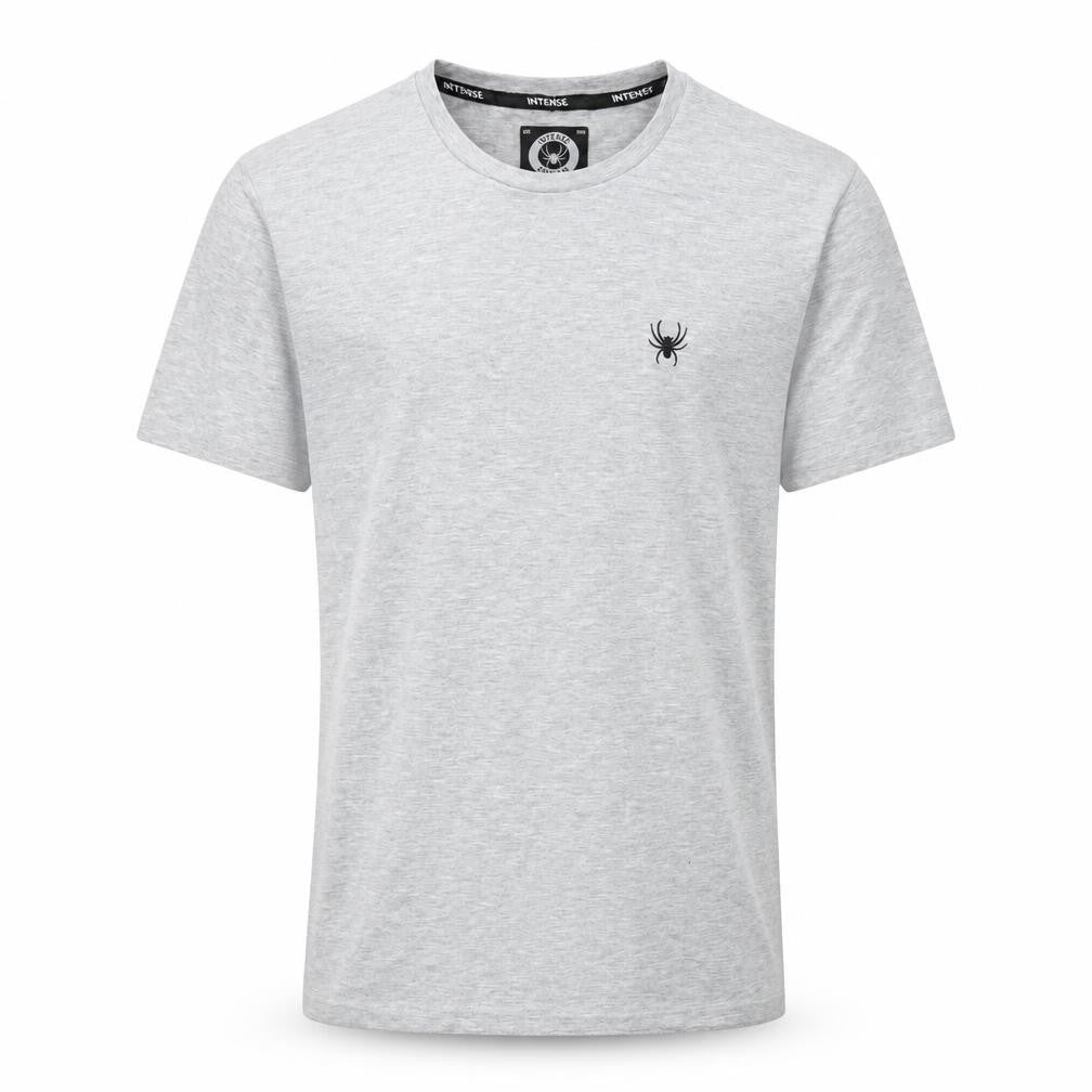 Intense Men's Grey Crew Neck T-Shirt, Size M