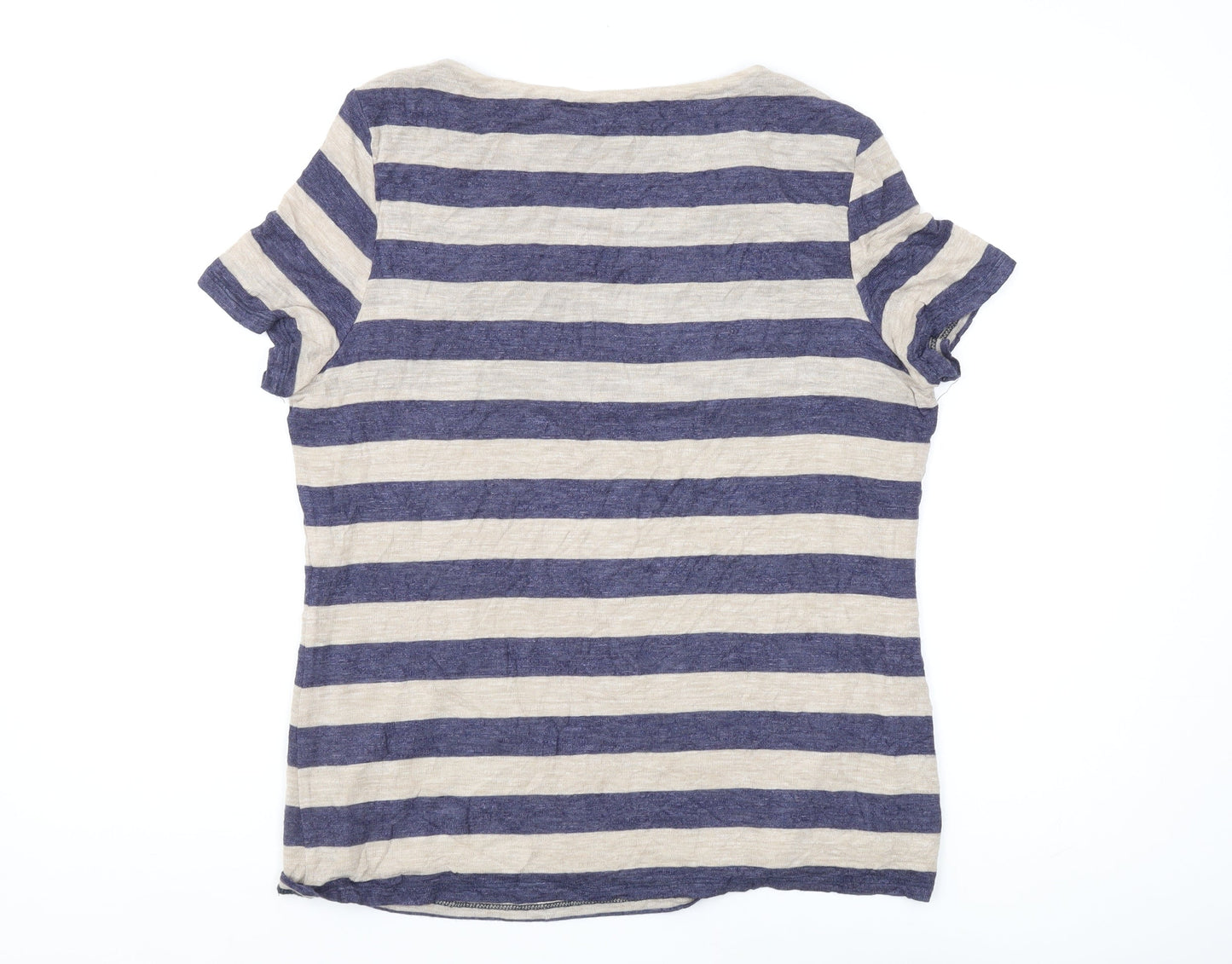 CC Women's Multicoloured Striped T-Shirt - L
