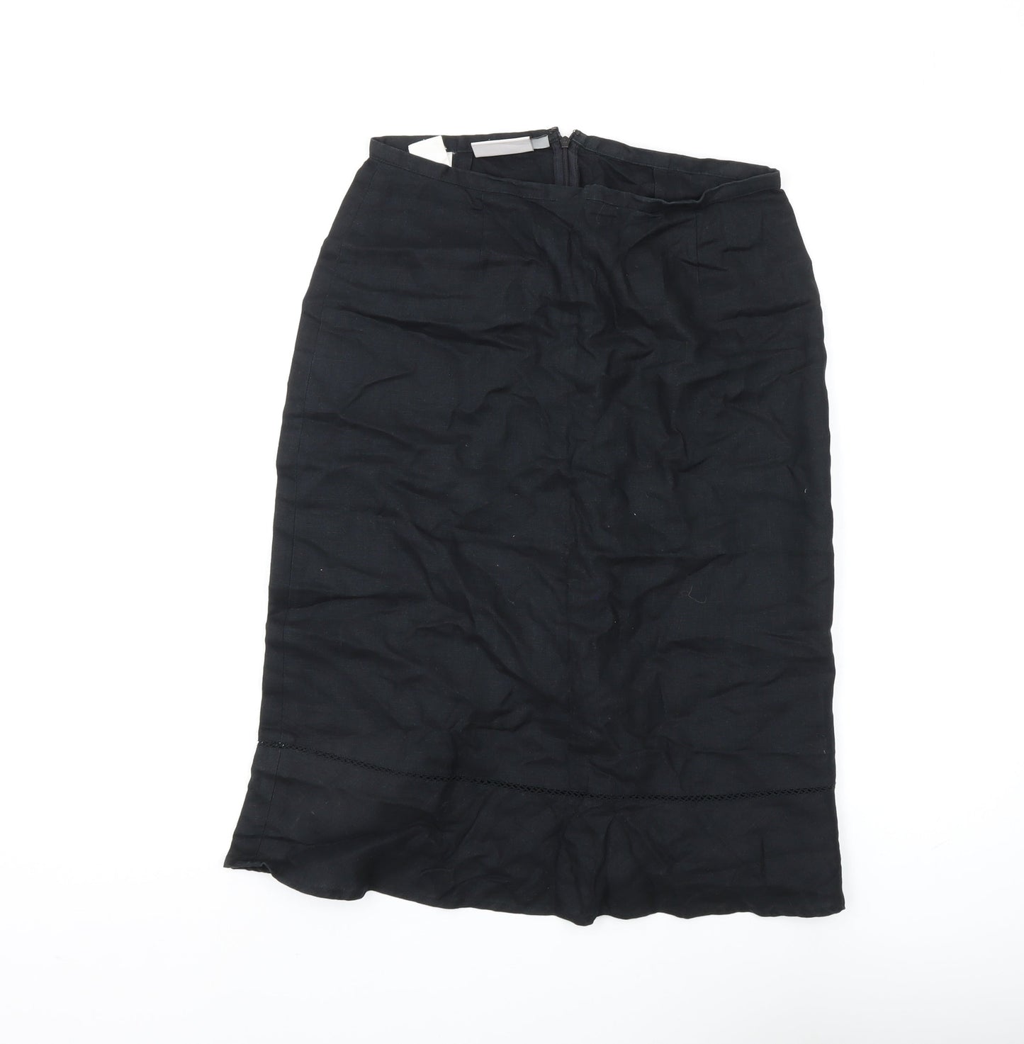InWear Women's Black Long Pencil Skirt Size 12