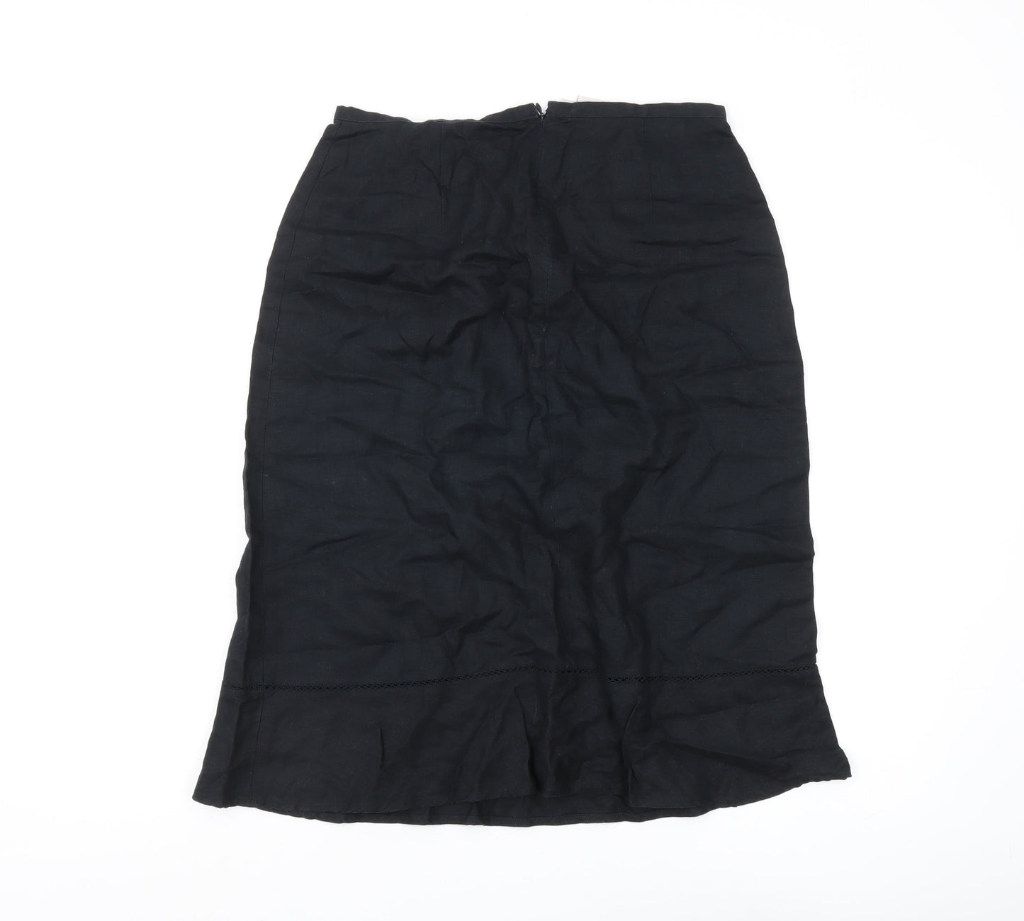 InWear Women's Black Long Pencil Skirt Size 12