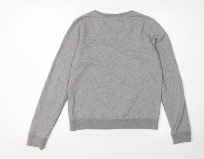 Jack Wills Women's Grey Pullover Sweatshirt, Size 8