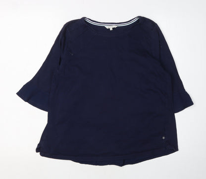 Sandwich Women's Blue Tunic Blouse, M, Casual