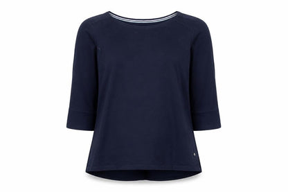 Sandwich Women's Blue Tunic Blouse, M, Casual