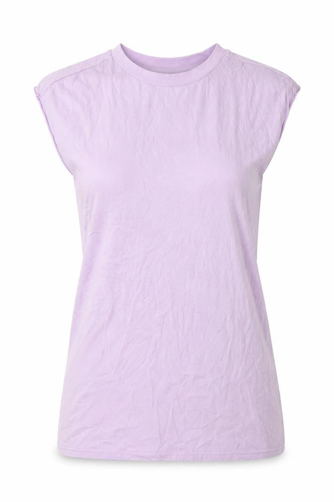 Another Influence Unisex Purple Sleeveless T-Shirt S