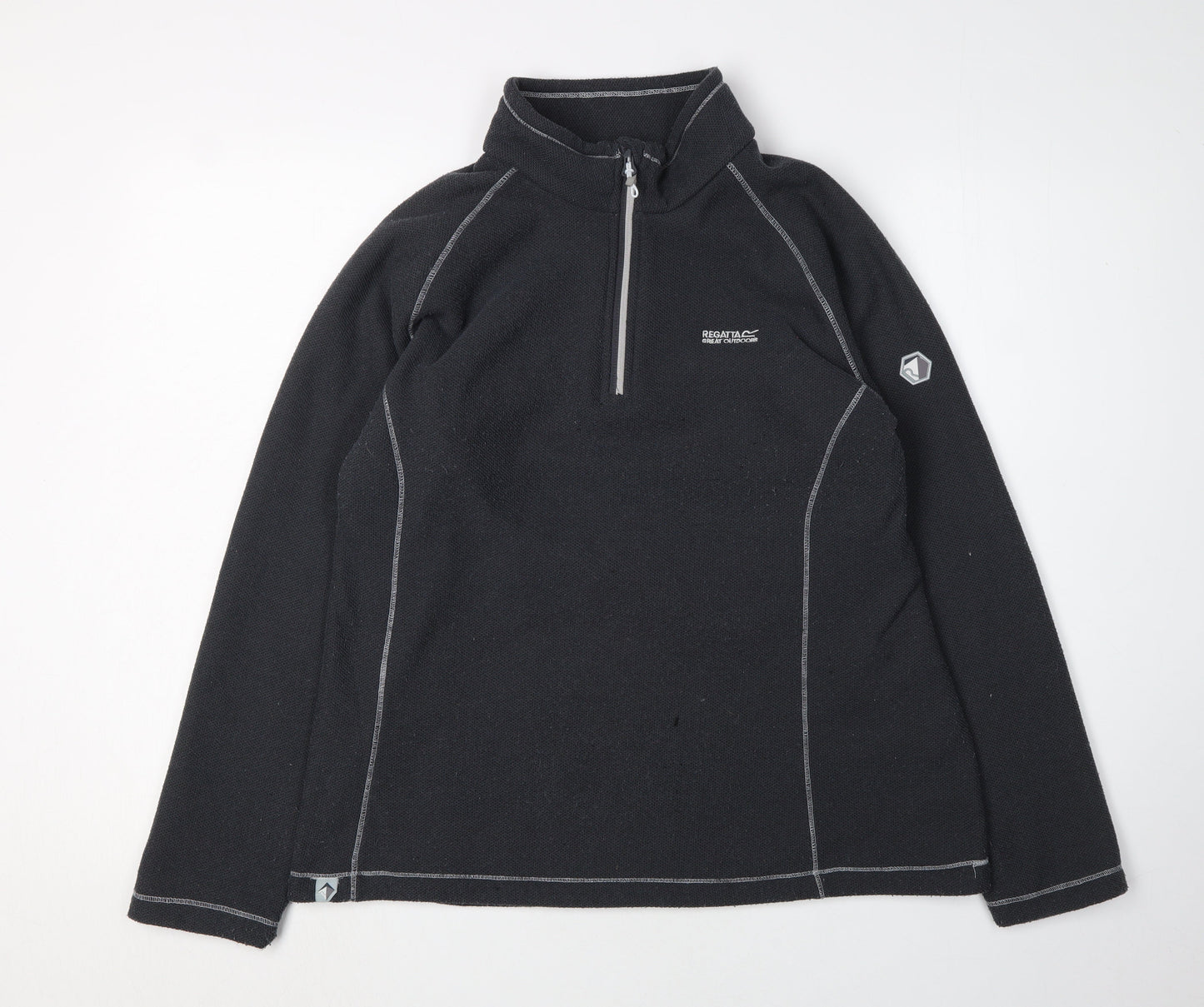 Regatta Women's Black Fleece Pullover Size 14